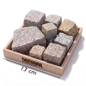 Granit poprodukcyjny szary, szaro-rudy 40-150 mm