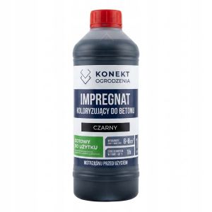 Impregnat koloryzujący czarny konekt 1L