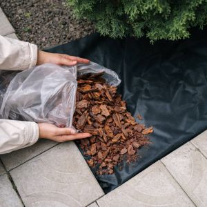 Kora sosnowa dekoracyjna sortowana Średnia 40-80 mm 60 l