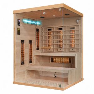 Sauna na podczerwień EP RS z kamieniem solnym – wersja lewa lub prawa