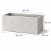 Donica Betonowa 80x40x40cm